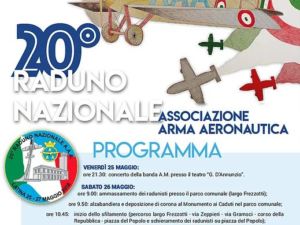 20° Raduno Nazionale dell’Associazione Arma Aeronautica a Latina